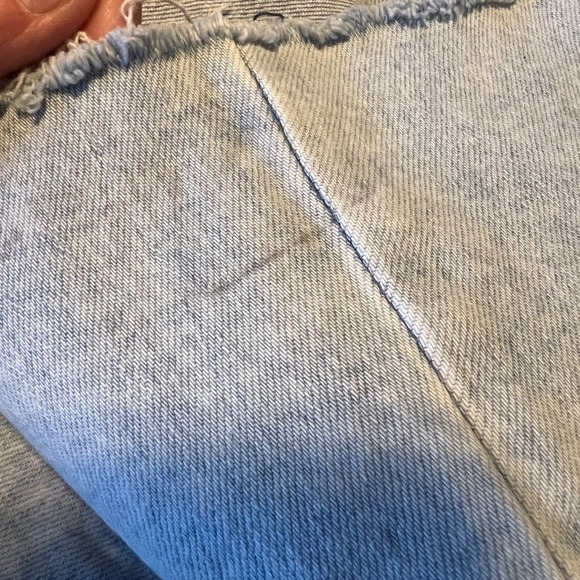 Abercrombie Fitch The Flare Ultra High Rise Light Wash Denim Jeans Size 27 - Picture 3 of 10